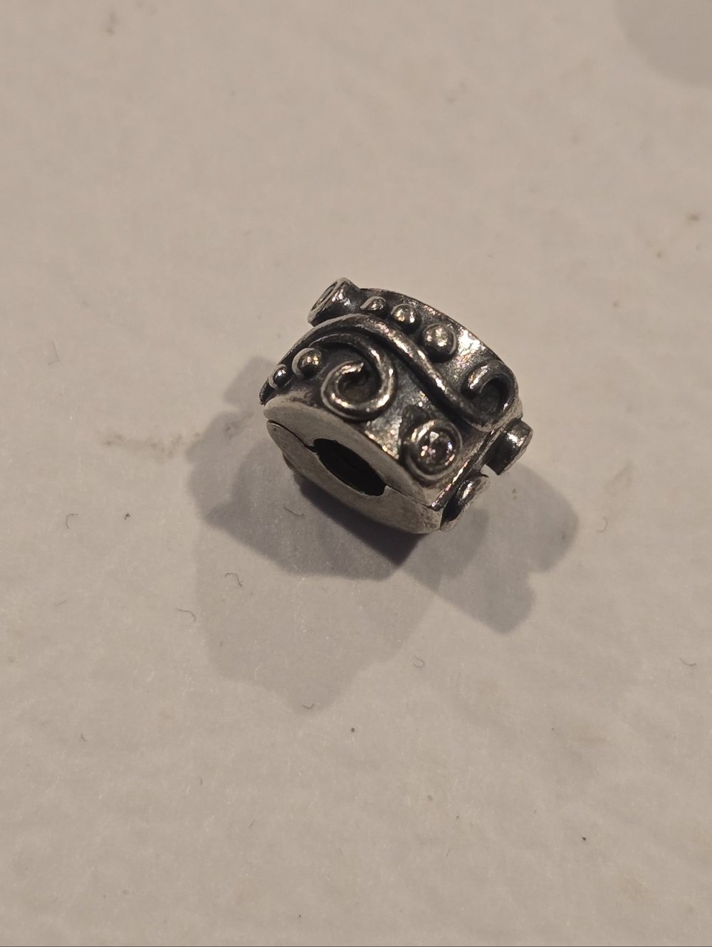 Pandora Silver Decorative Spacer Bead